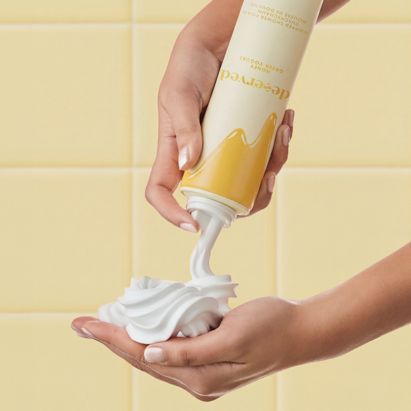 Honey Greek Yogurt Whipped Shower Foam