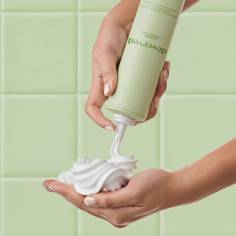 Ginger Citrus Shot Whipped Shower Foam