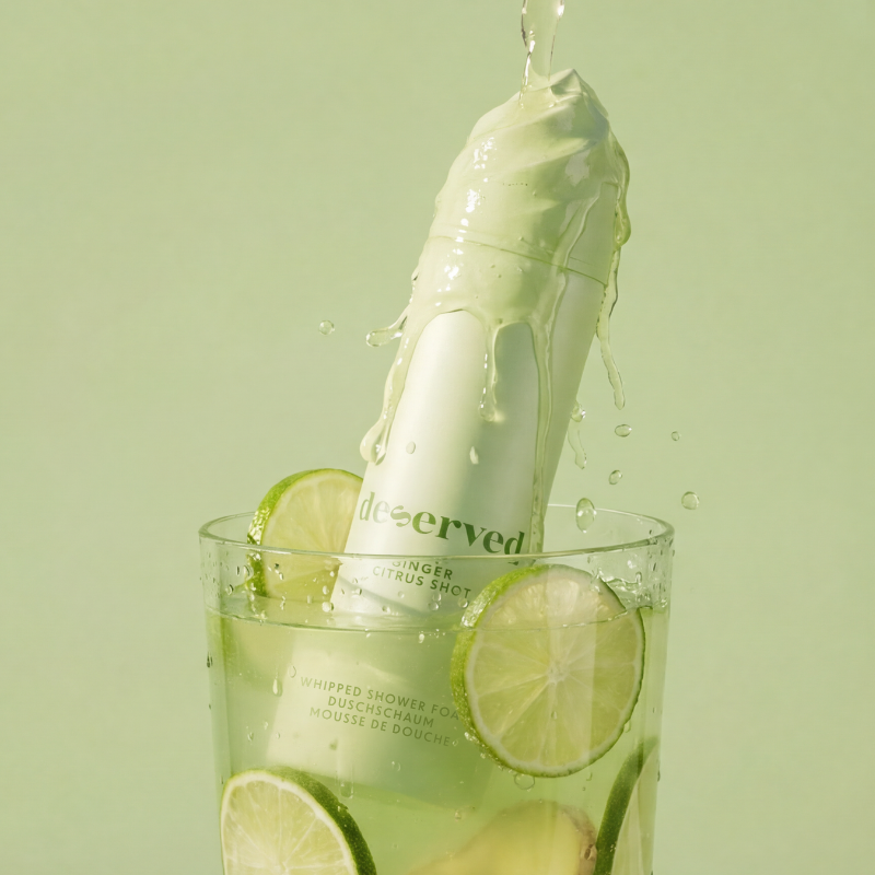 Ginger Citrus Shot Whipped Shower Foam