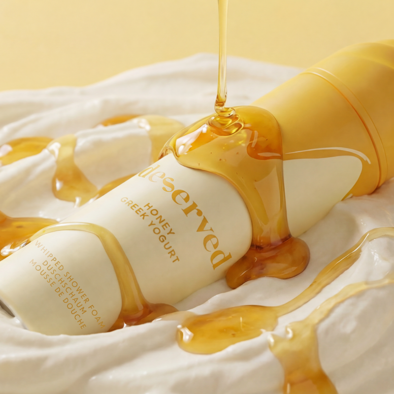 Honey Greek Yogurt Whipped Shower Foam
