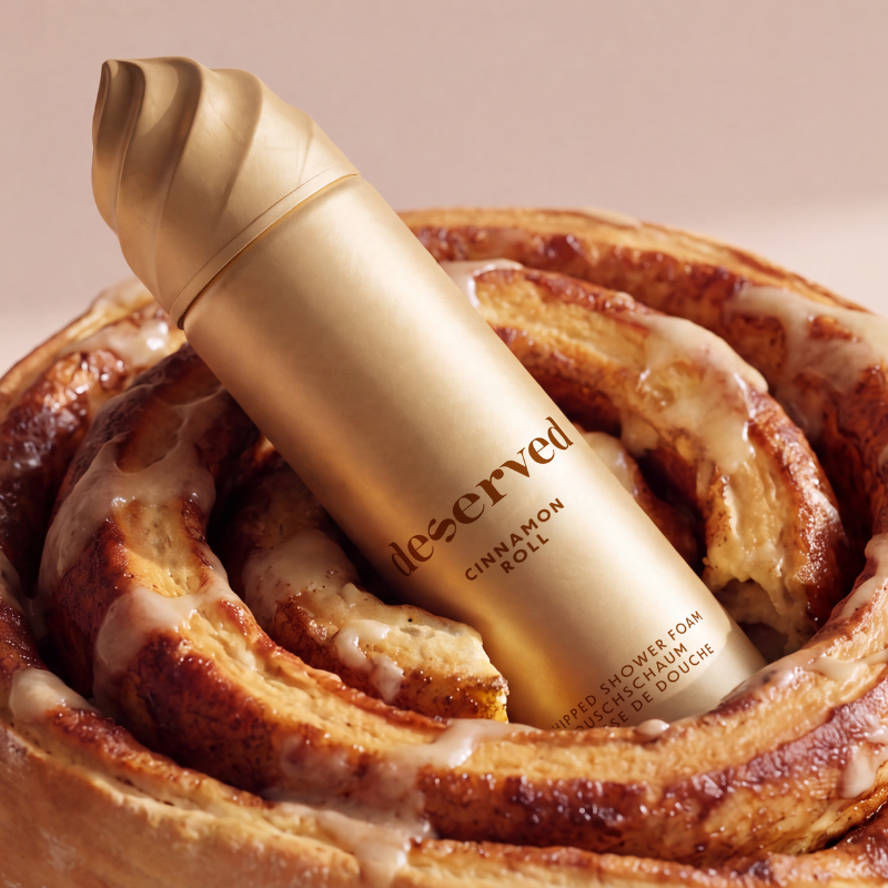 Cinnamon Roll Whipped Shower Foam