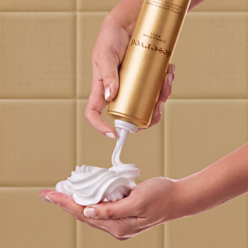 Cinnamon Roll Whipped Shower Foam